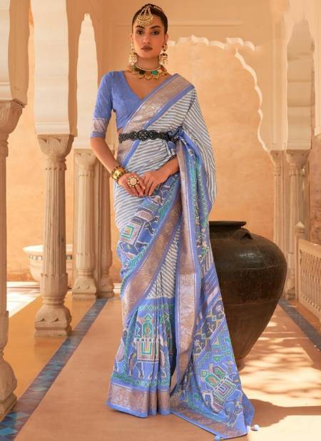 Lavender Colour NALANDA 2 REWAA New Latest Designer Exclusive Smooth Silk Saree Collection 562